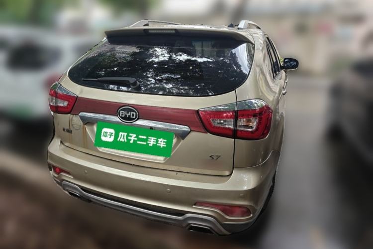 Used BYD S7 2015 2.0T Automatic Prestige Model Rear Right 45 Deg