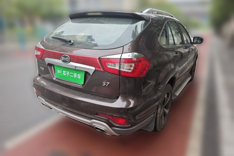 Used BYD S7 2015 2.0T Automatic Flagship Edition Rear Right 45 Deg