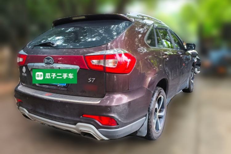 Used BYD S7 2015 2.0T Upgraded Automatic Luxury Version Rear Right 45 Deg