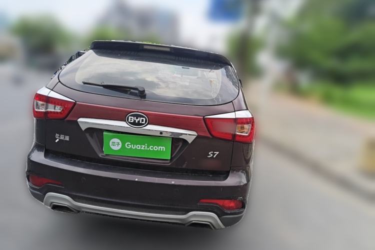 Used BYD S7 2015 2.0T Automatic Prestige Model Rear Right 45 Deg