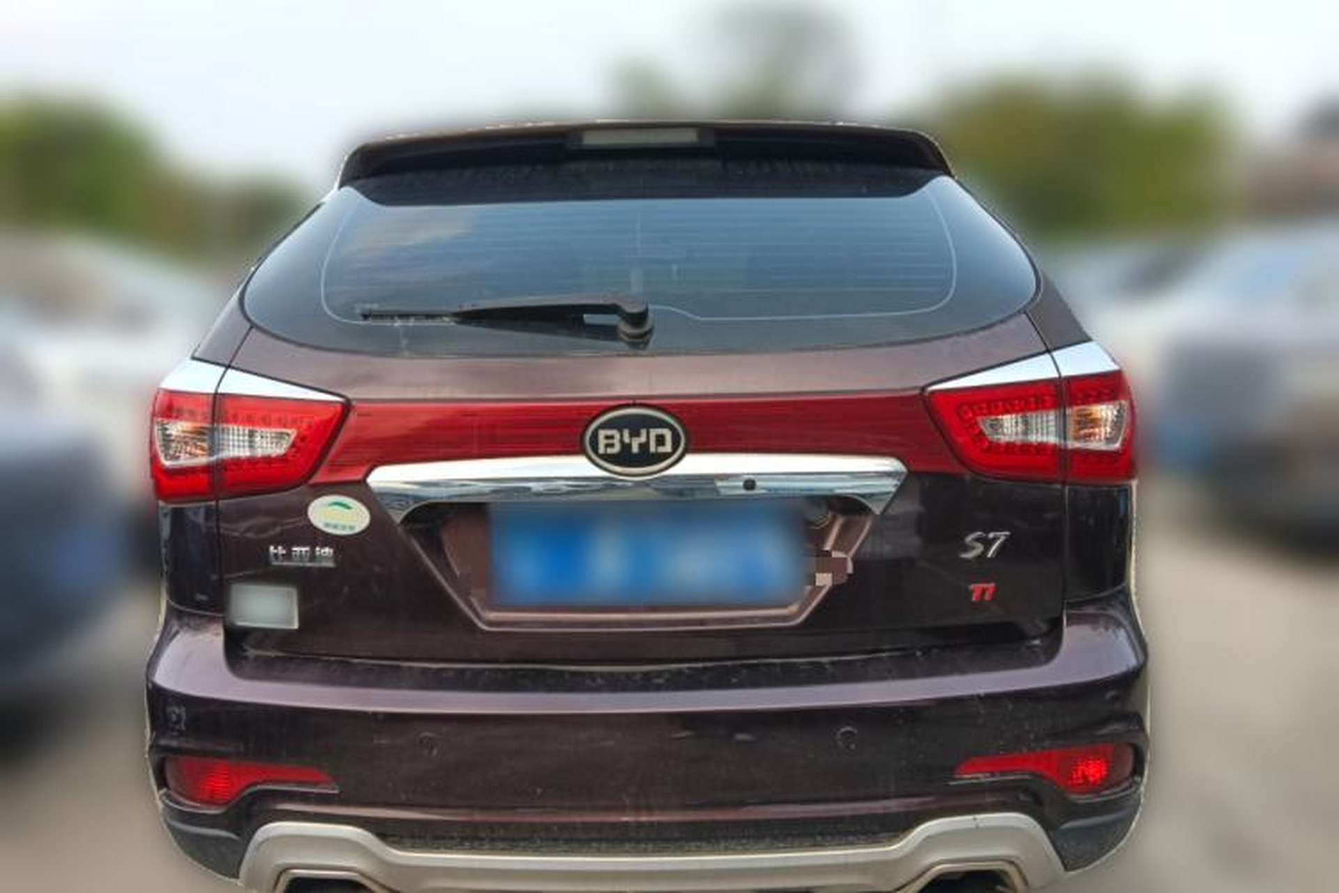 Used BYD S7 2015 1.5T Manual Luxury Model Rear