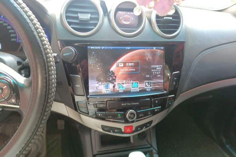 Used BYD S7 2015 2.0T Automatic Prestige Model Audio And AC Panel