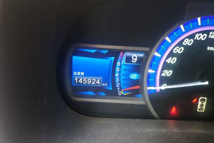 Used BYD S7 2015 1.5T Manual Luxury Model Odometer Close Up