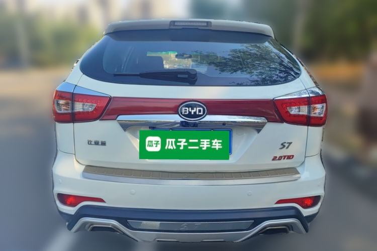 Used BYD S7 2015 2.0T Automatic Prestige Model Rear