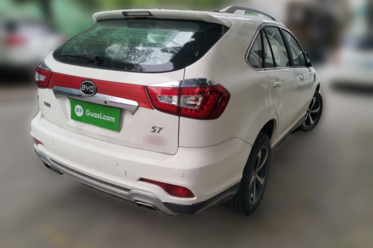 Used BYD S7 2015 2.0T Automatic Prestige Model Rear Right 45 Deg