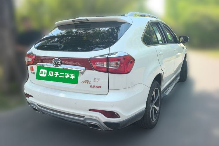 Used BYD S7 2015 2.0T Upgraded Automatic Luxury Version Rear Right 45 Deg