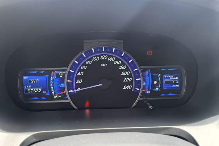 Used BYD S7 2016 1.5T Manual Luxury Edition Odometer Close Up
