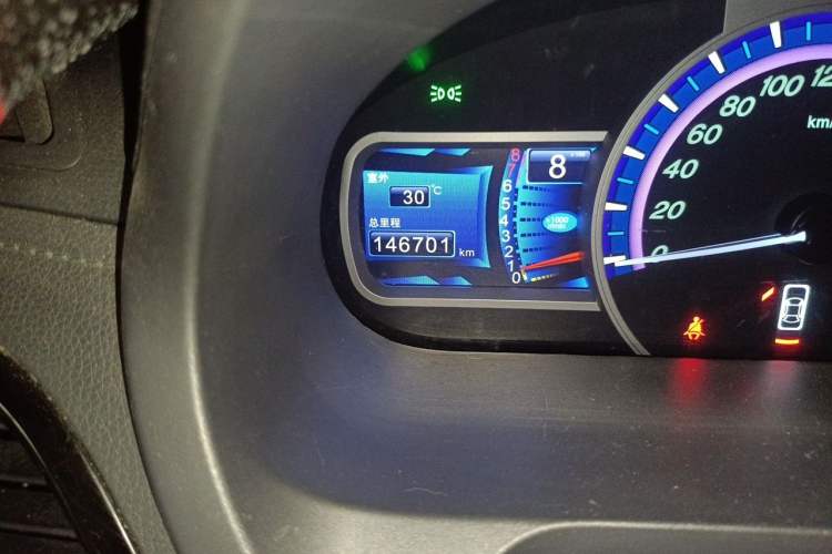 Used BYD S7 2016 1.5T Manual Luxury Edition Odometer Close Up