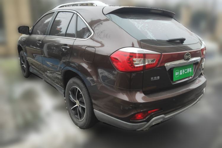 Used BYD S7 2016 1.5T Manual Luxury Edition Rear Left 45 Deg