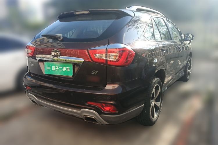 Used BYD S7 2016 2.0T Automatic Prestige Plus Rear Right 45 Deg