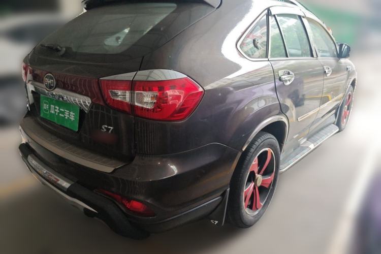 Used BYD S7 2016 2.0T Automatic Prestige Edition Rear Right 45 Deg