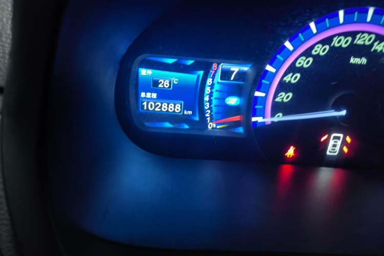 Used BYD S7 2016 1.5T Manual Luxury Edition Odometer Close Up