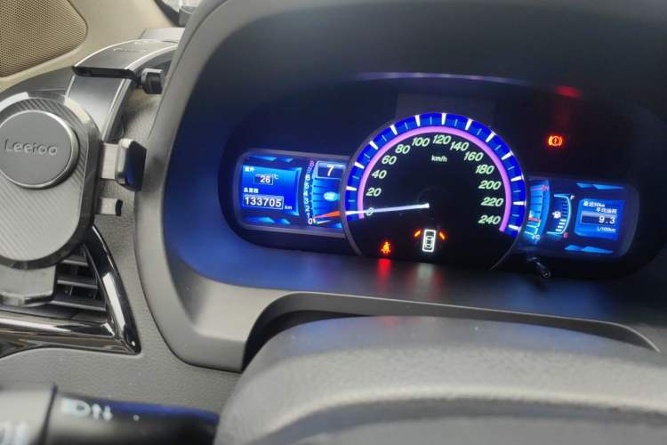 Used BYD S7 2016 1.5T Manual Luxury Edition Odometer Close Up
