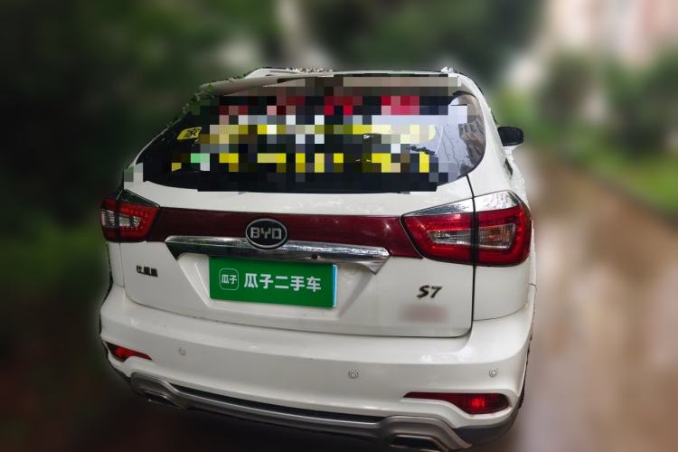 Used BYD S7 2016 2.0T Automatic Prestige Plus Rear