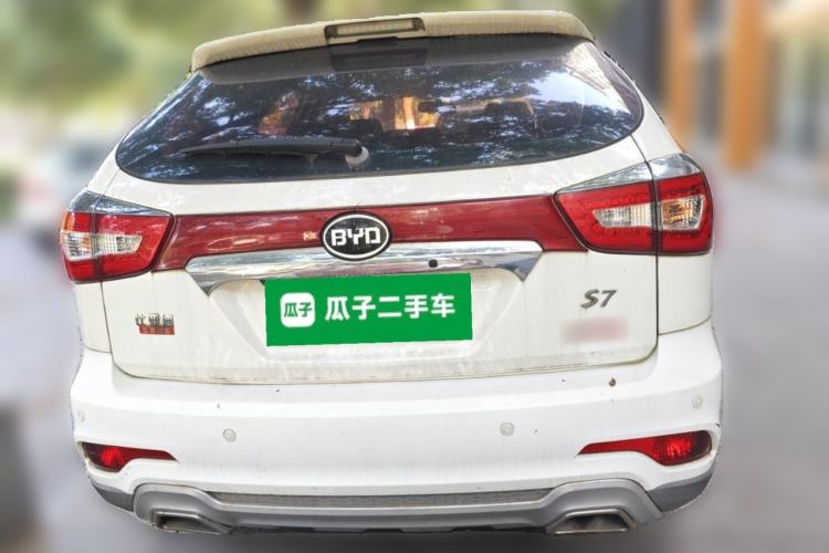 Used BYD S7 2016 2.0T Automatic Prestige Edition Rear