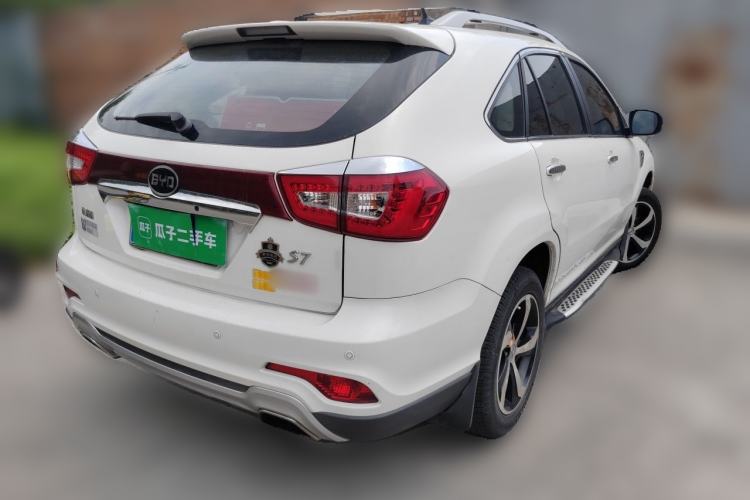 Used BYD S7 2016 2.0T Automatic Flagship Version Rear Right 45 Deg