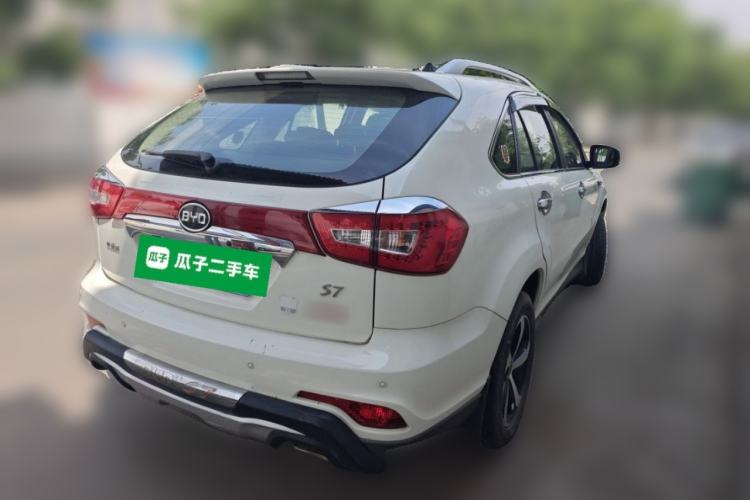 Used BYD S7 2016 2.0T Automatic Prestige Edition Rear Right 45 Deg