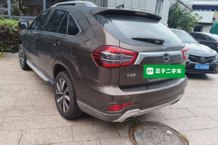 Used BYD S7 2017 2.0T Automatic Prestige Edition Rear Left 45 Deg