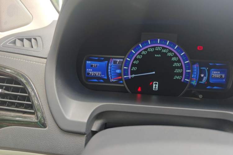Used BYD S7 2017 1.5T Manual Luxury Model Odometer Close Up