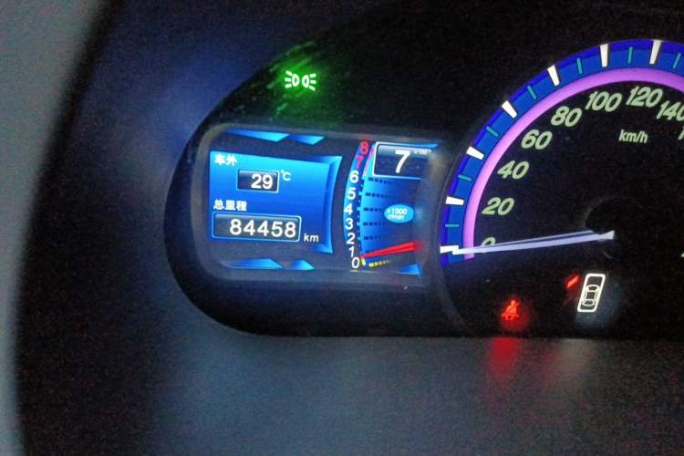 Used BYD S7 2017 1.5T Manual Luxury Model Odometer Close Up
