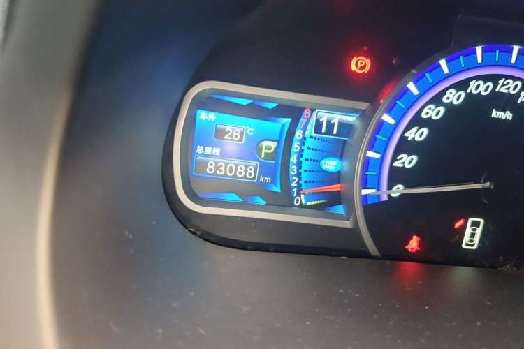 Used BYD S7 2017 2.0T Automatic Prestige Edition Odometer Close Up