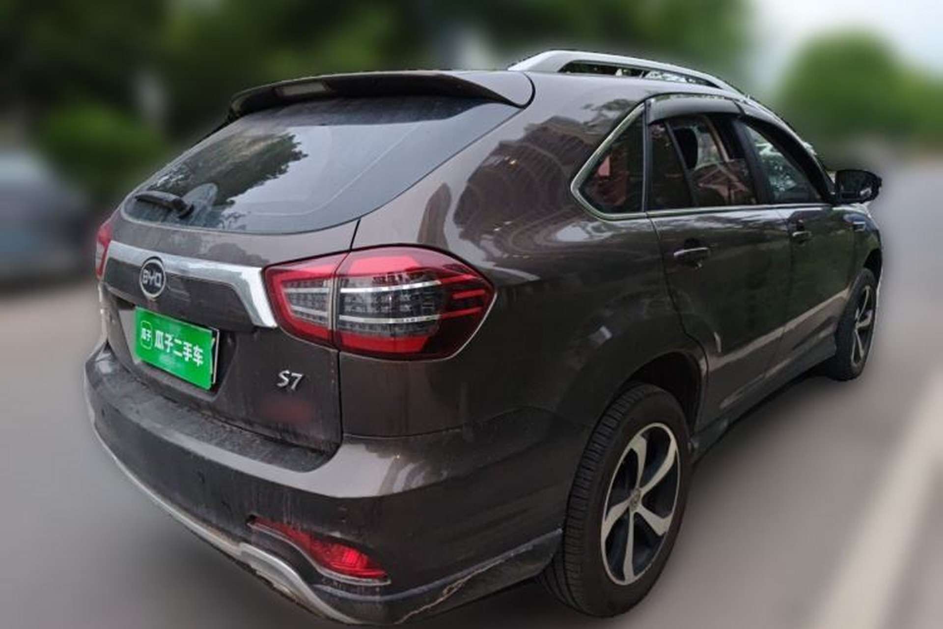 Used BYD S7 2017 2.0T Automatic Luxury Model Rear Right 45 Deg