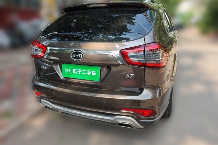 Used BYD S7 2017 2.0T Automatic Prestige Edition Rear Right 45 Deg