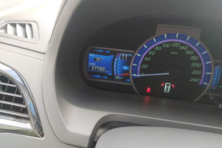 Used BYD S7 2017 1.5T Manual Luxury Model Odometer Close Up