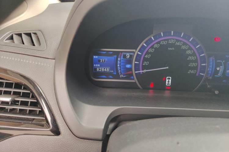 Used BYD S7 2017 1.5T Manual Luxury Model Odometer Close Up