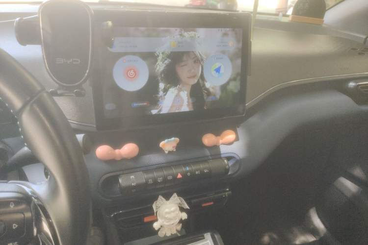 Used BYD Seagull 2023 Active Version Audio And AC Panel