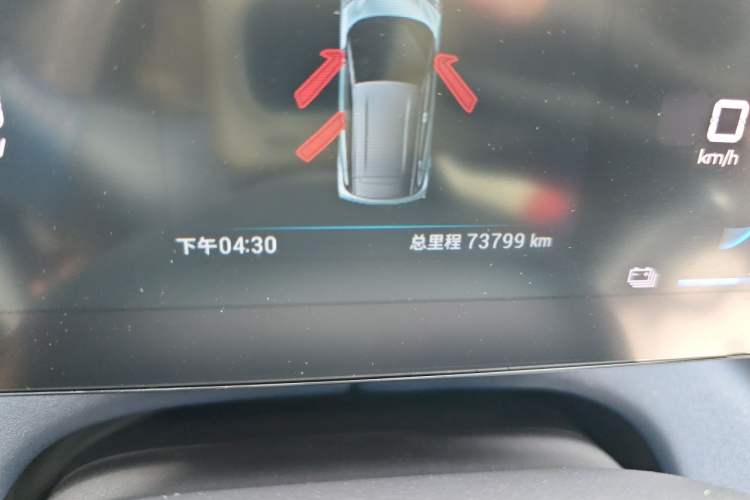 Used BYD Seagull 2023 Flying Edition Odometer Close Up