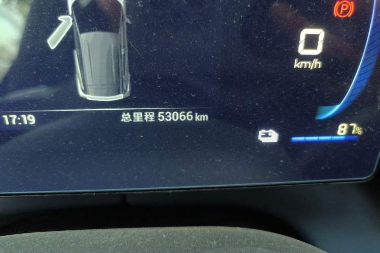 Used BYD Seagull 2023 Active Version Odometer Close Up