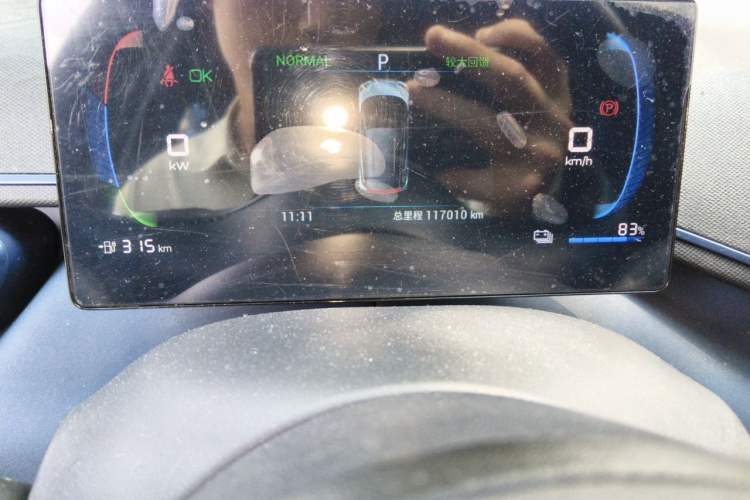 Used BYD Seagull 2023 Flying Edition Odometer Close Up