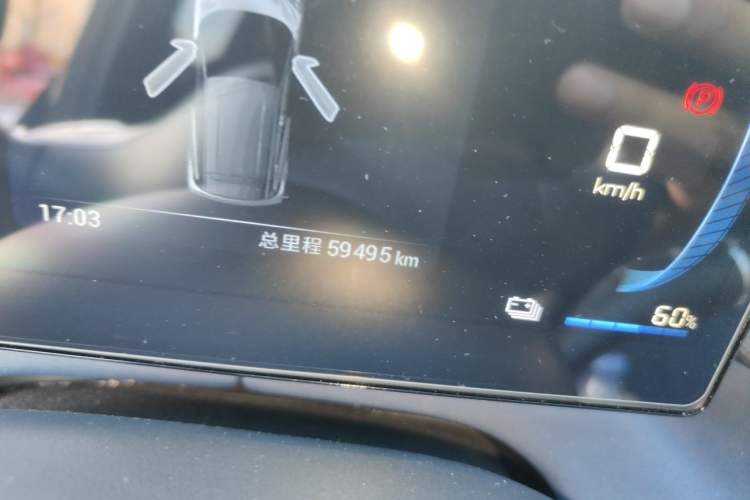 Used BYD Seagull 2023 Active Version Odometer Close Up