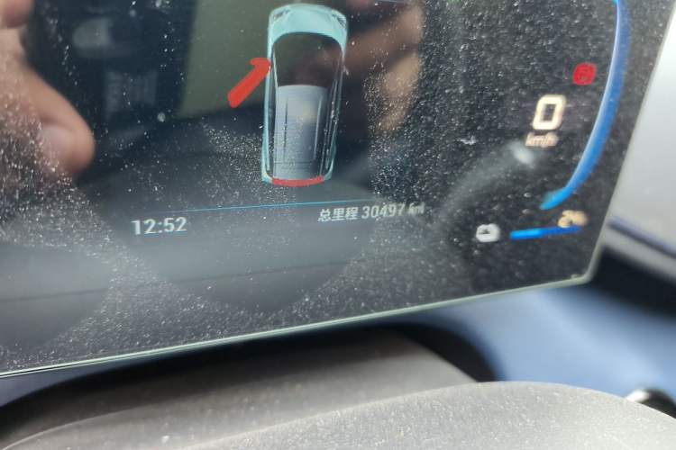 Used BYD Seagull 2023 Flying Edition Odometer Close Up