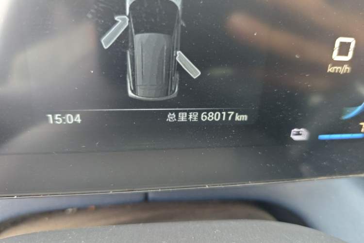 Used BYD Seagull 2023 Active Version Odometer Close Up