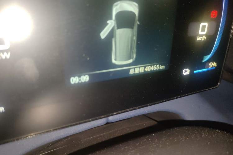 Used BYD Seagull 2023 Free Edition Odometer Close Up