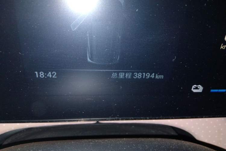 Used BYD Seagull 2023 Active Version Odometer Close Up