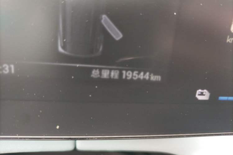 Used BYD Seagull 2023 Free Edition Odometer Close Up