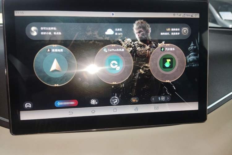 Used BYD Seagull 2023 Free Edition Audio And AC Panel