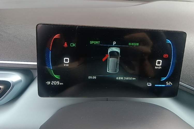 Used BYD Seagull 2023 Flying Edition Instrument Cluster