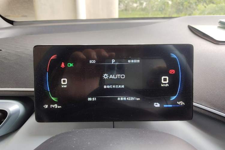 Used BYD Seagull 2023 Active Version Instrument Cluster