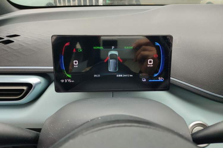 Used BYD Seagull 2023 Flying Edition Odometer Close Up