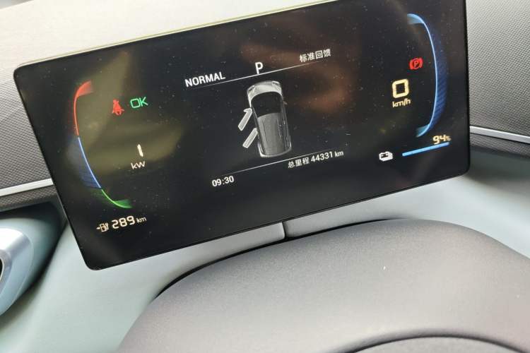 Used BYD Seagull 2023 Free Edition Odometer Close Up