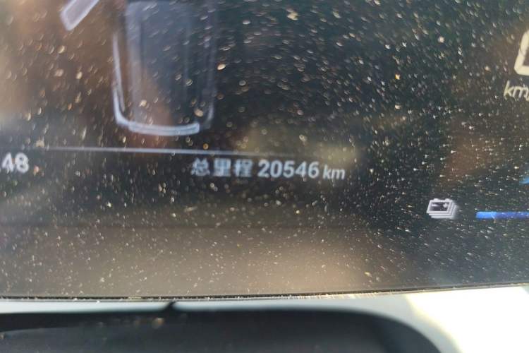 Used BYD Seagull 2023 Free Edition Odometer Close Up