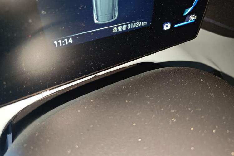 Used BYD Seagull 2023 Free Edition Odometer Close Up