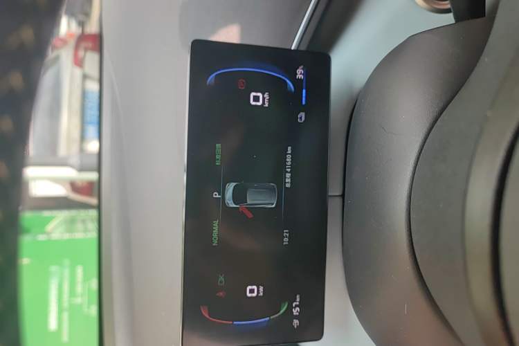 Used BYD Seagull 2023 Flying Edition Odometer Close Up
