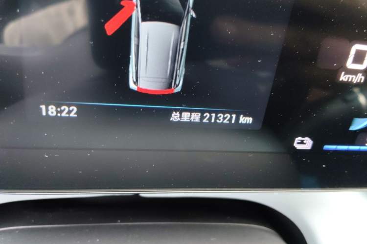 Used BYD Seagull 2023 Flying Edition Odometer Close Up
