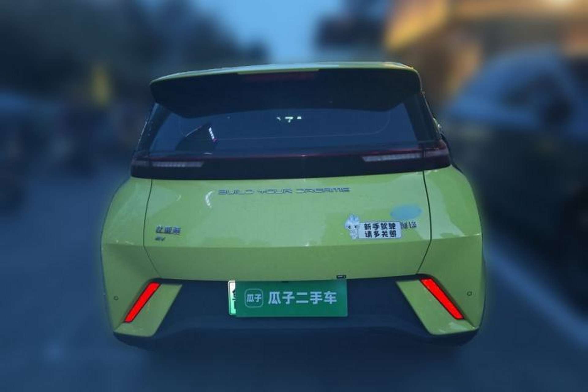 Used BYD Seagull 2023 Free Edition Rear