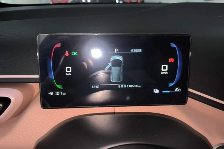 Used BYD Seagull 2023 Free Edition Instrument Cluster